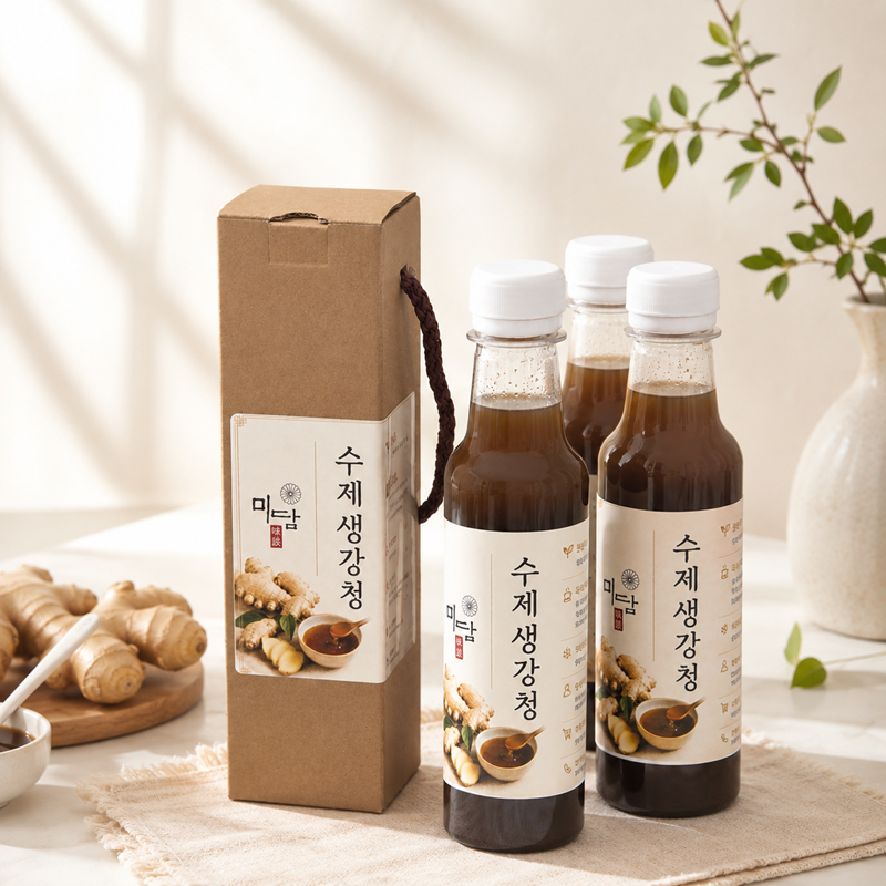 강릉미담,강릉미담 수제생강청250